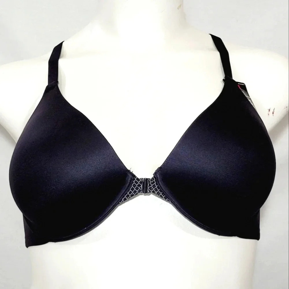 36DD Maidenform Self Expressions Front Close UW Bra Black
